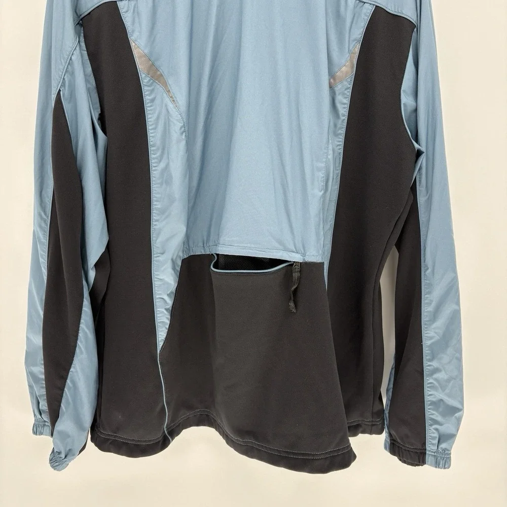 Vintage Nike Blue  Windbreaker Full Zip Jacket Ventilation Womens XL 16-18